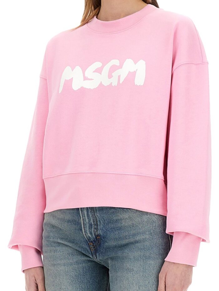 Msgm SWEATSHIRT WITH LOGO