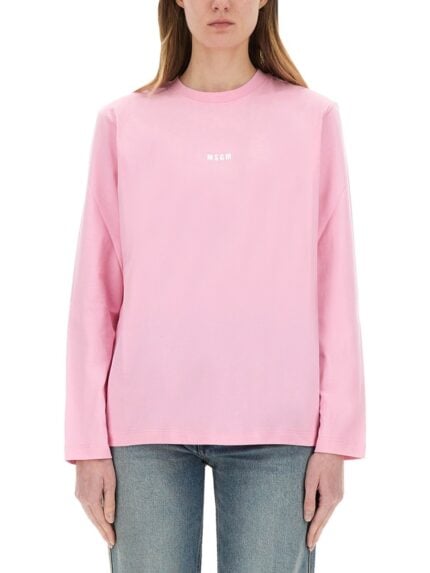 Msgm SWEATSHIRT WITH LOGO