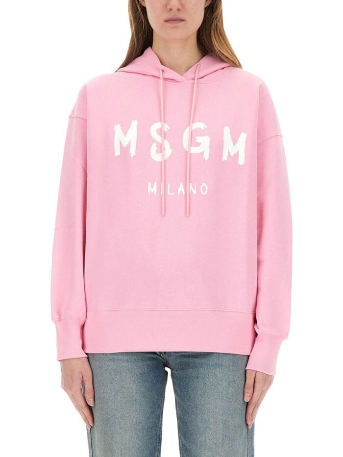 Msgm SWEATSHIRT WITH LOGO