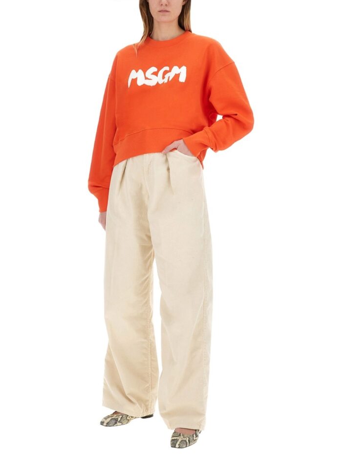 Msgm SWEATSHIRT WITH LOGO