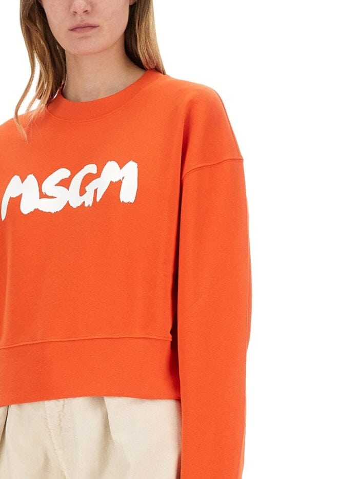 Msgm SWEATSHIRT WITH LOGO