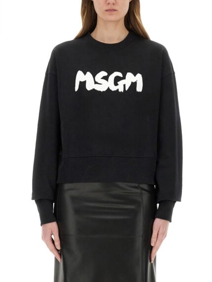 Msgm SWEATSHIRT WITH LOGO