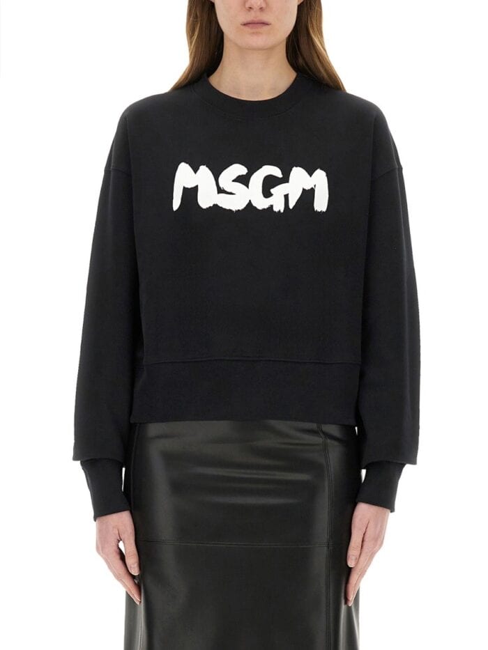 Msgm SWEATSHIRT WITH LOGO