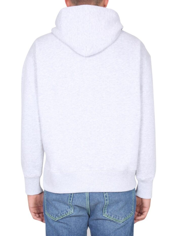 Msgm SWEATSHIRT WITH LOGO BOX