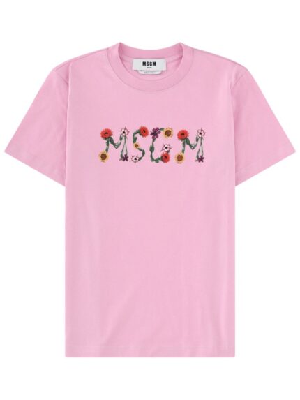Msgm T-SHIRT CON LOGO
