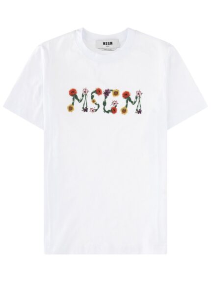 Msgm T-SHIRT CON LOGO