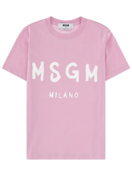 Msgm T-SHIRT CON LOGO
