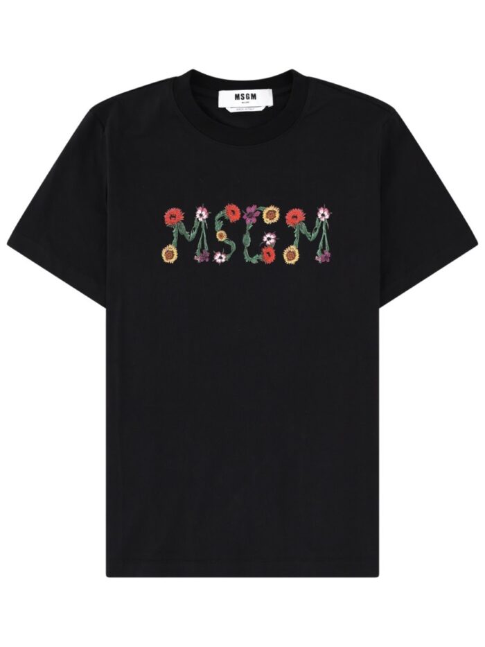 Msgm T-SHIRT CON LOGO