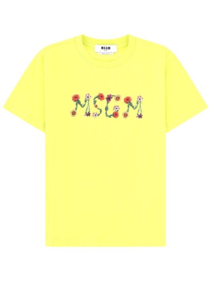 Msgm T-SHIRT CON LOGO