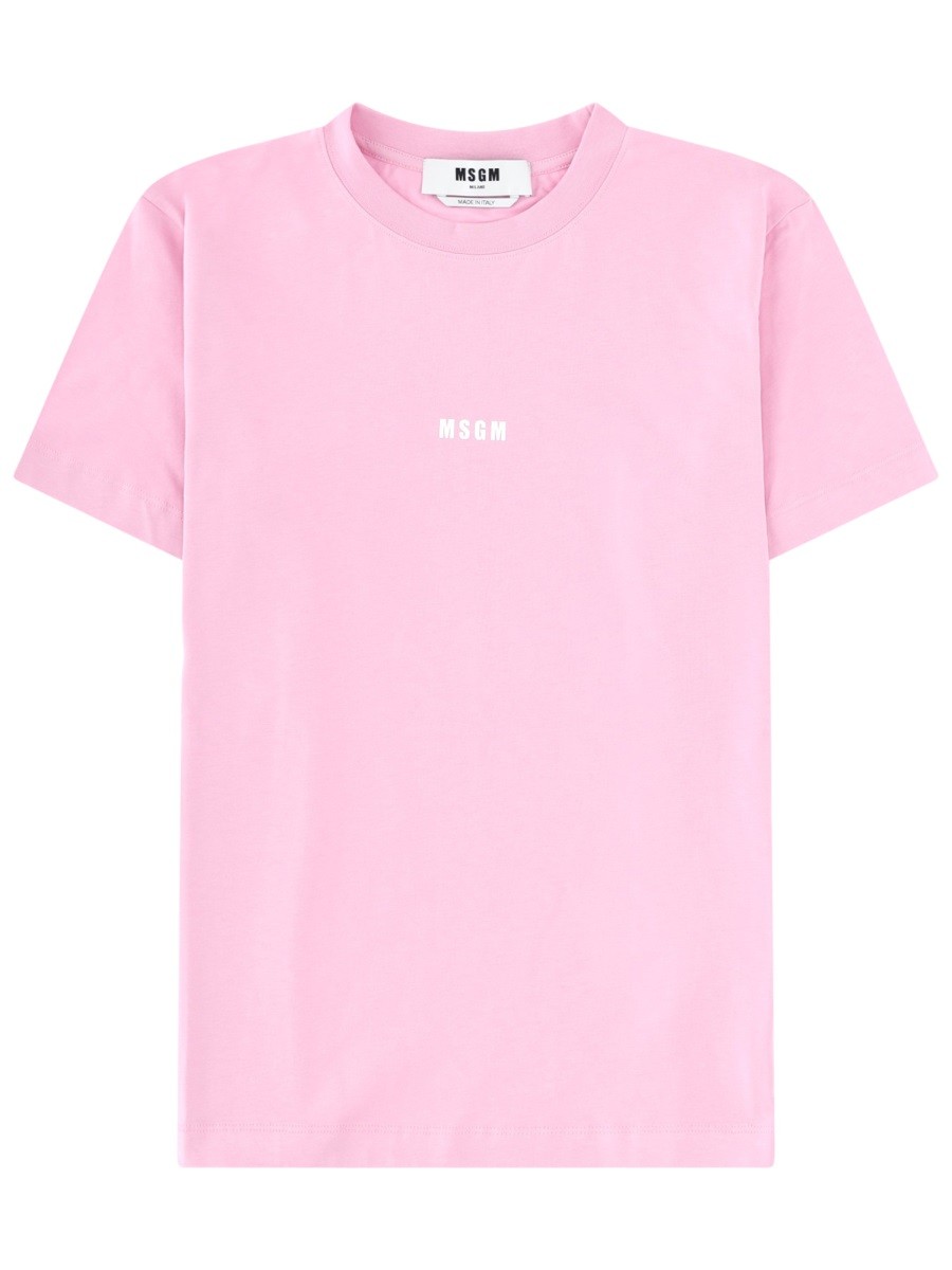 Msgm T-SHIRT CON LOGO