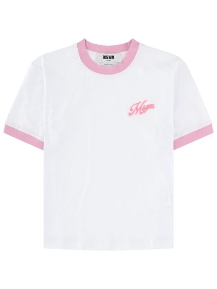 Msgm T-SHIRT CON LOGO