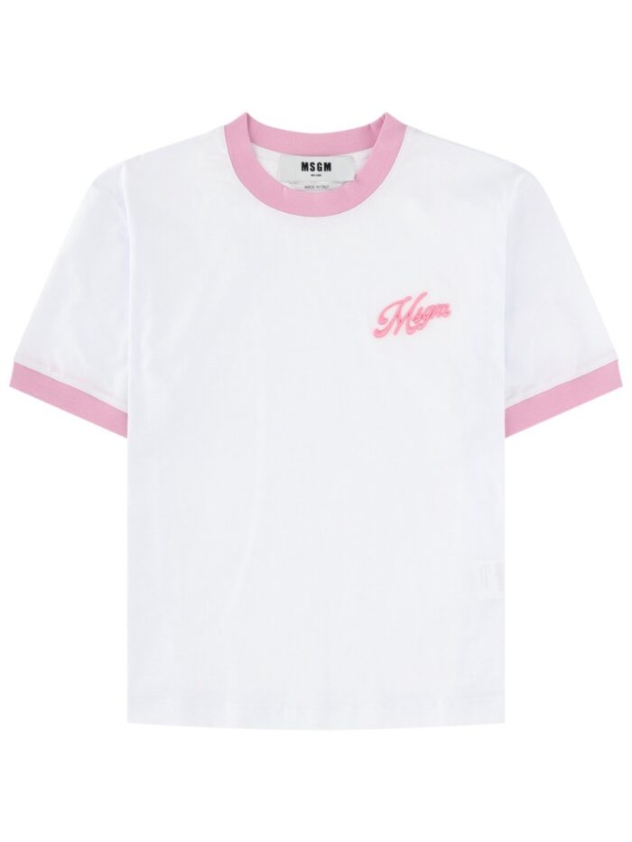 Msgm T-SHIRT CON LOGO