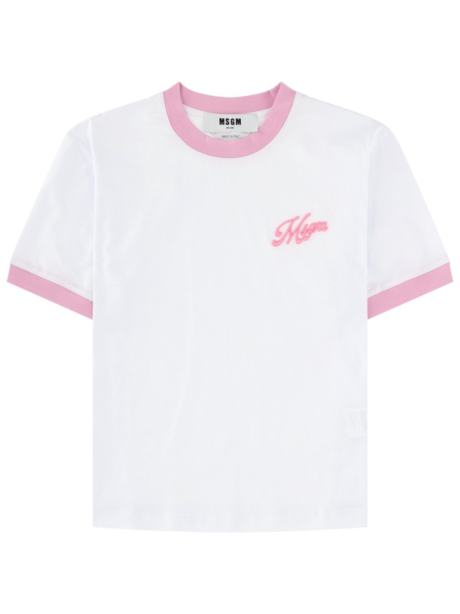 Msgm T-SHIRT CON LOGO