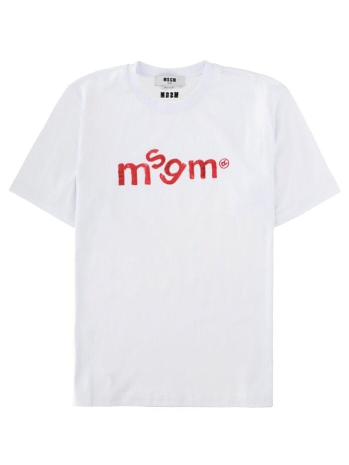 Msgm T-SHIRT CON LOGO