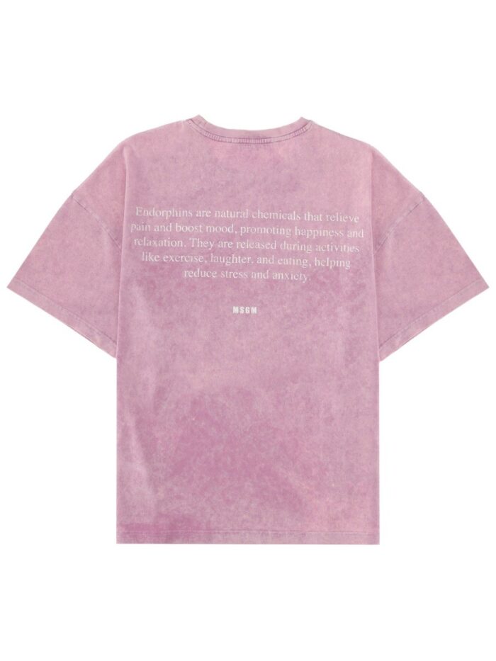 Msgm T-SHIRT "ENDORPHIN"