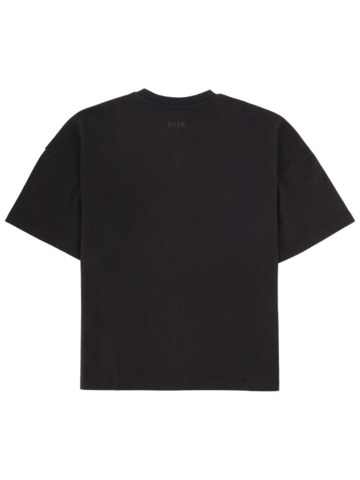 Msgm T-SHIRT IN COTONE