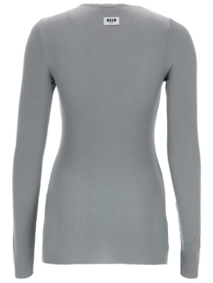 Msgm T-SHIRT IN VISCOSA