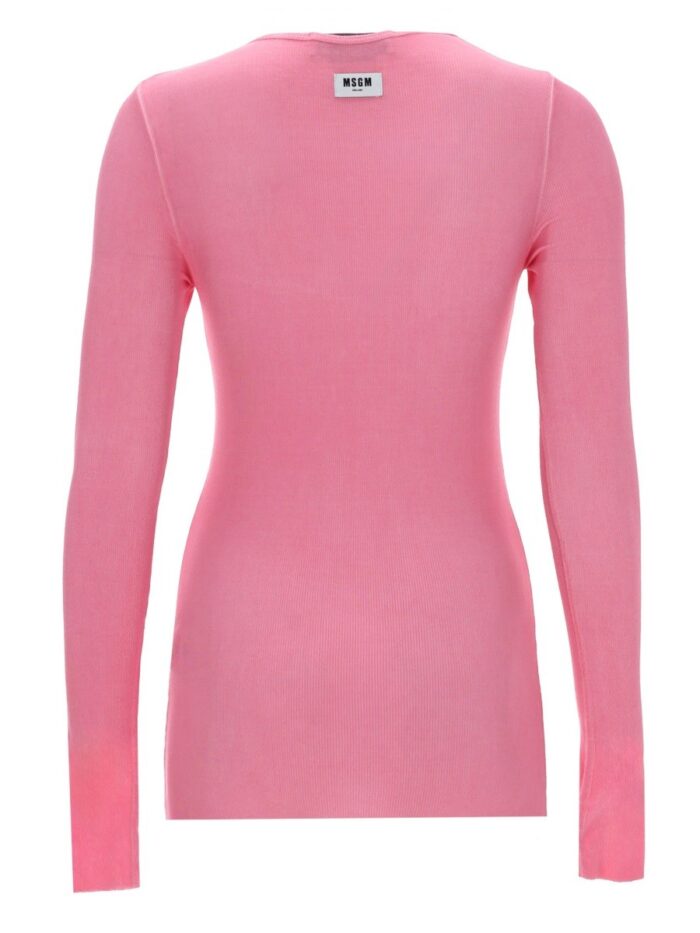 Msgm T-SHIRT IN VISCOSA