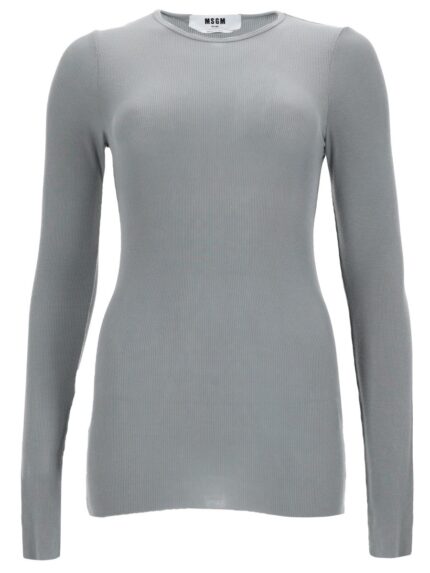 Msgm T-SHIRT IN VISCOSA