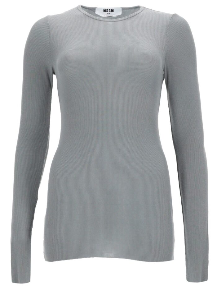 Msgm T-SHIRT IN VISCOSA