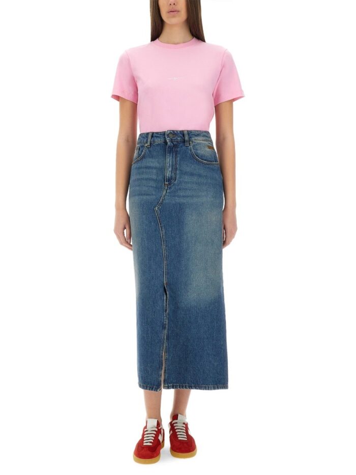Msgm T-SHIRT WITH LOGO