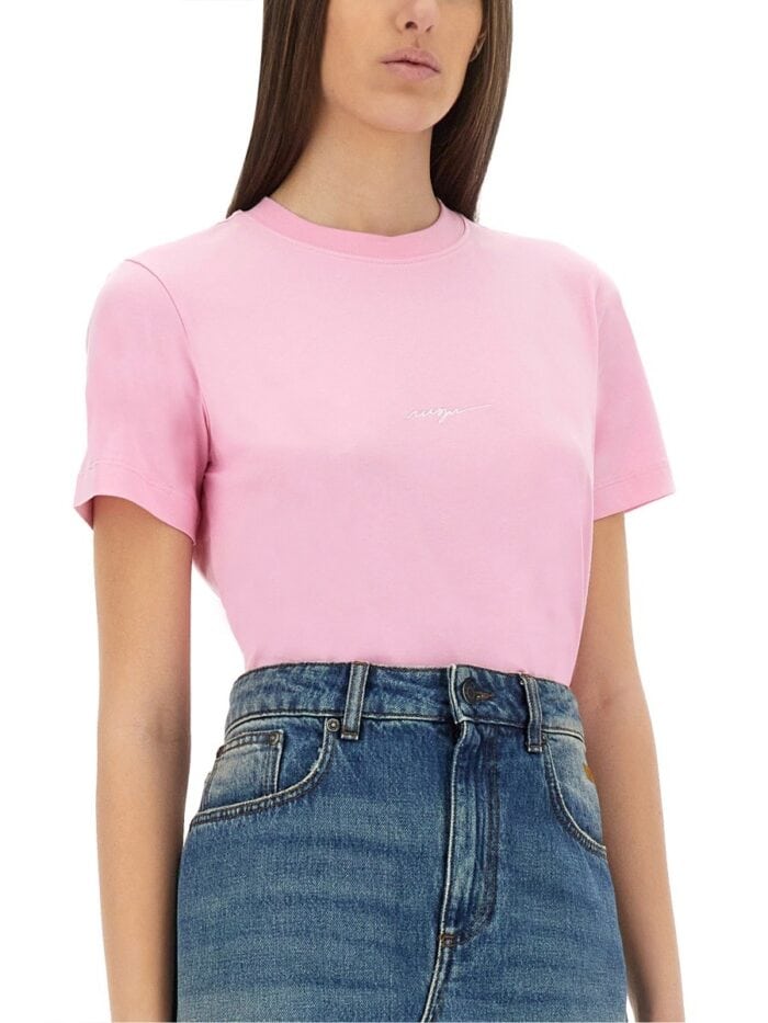 Msgm T-SHIRT WITH LOGO