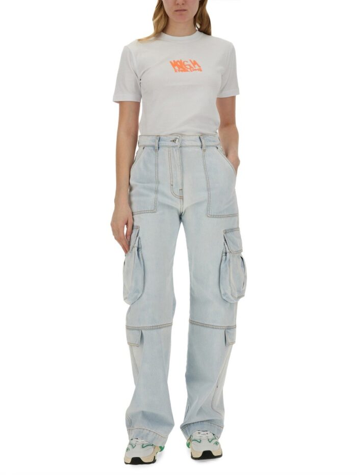 Msgm T-SHIRT WITH LOGO