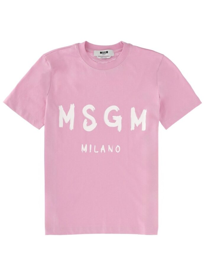 Msgm T-SHIRT WITH LOGO