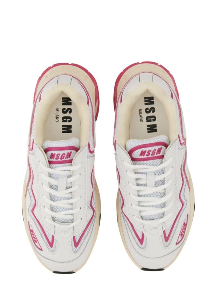 Msgm VORTEX SNEAKER WITH VIBRAM SOLE