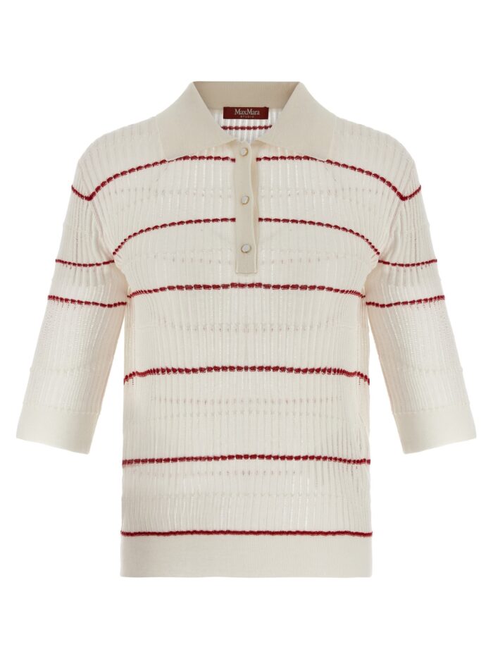 max mara studio 'mstgallo' polo shirt MAX MARA STUDIO 'Mstgallo' Polo Shirt