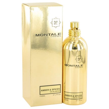 Montale Amber & Spices By Montale - Eau De Parfum Spray (Unisex) 3.3 Oz