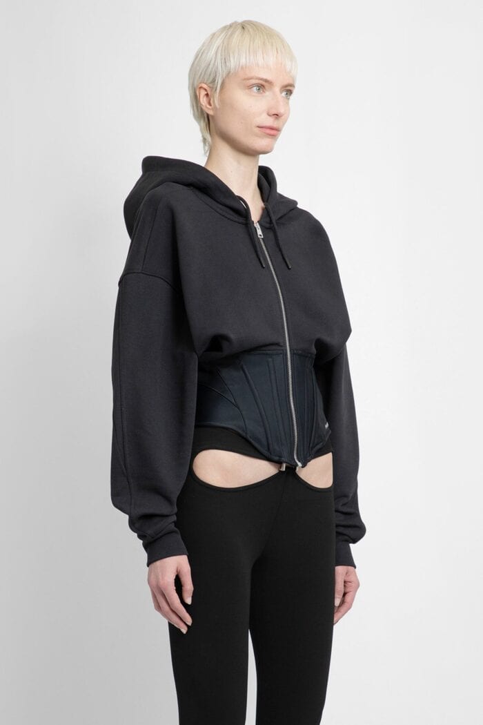 MUGLER Corset Hoodie