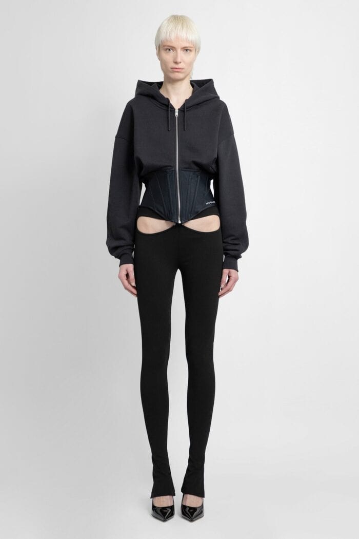 MUGLER Corset Hoodie