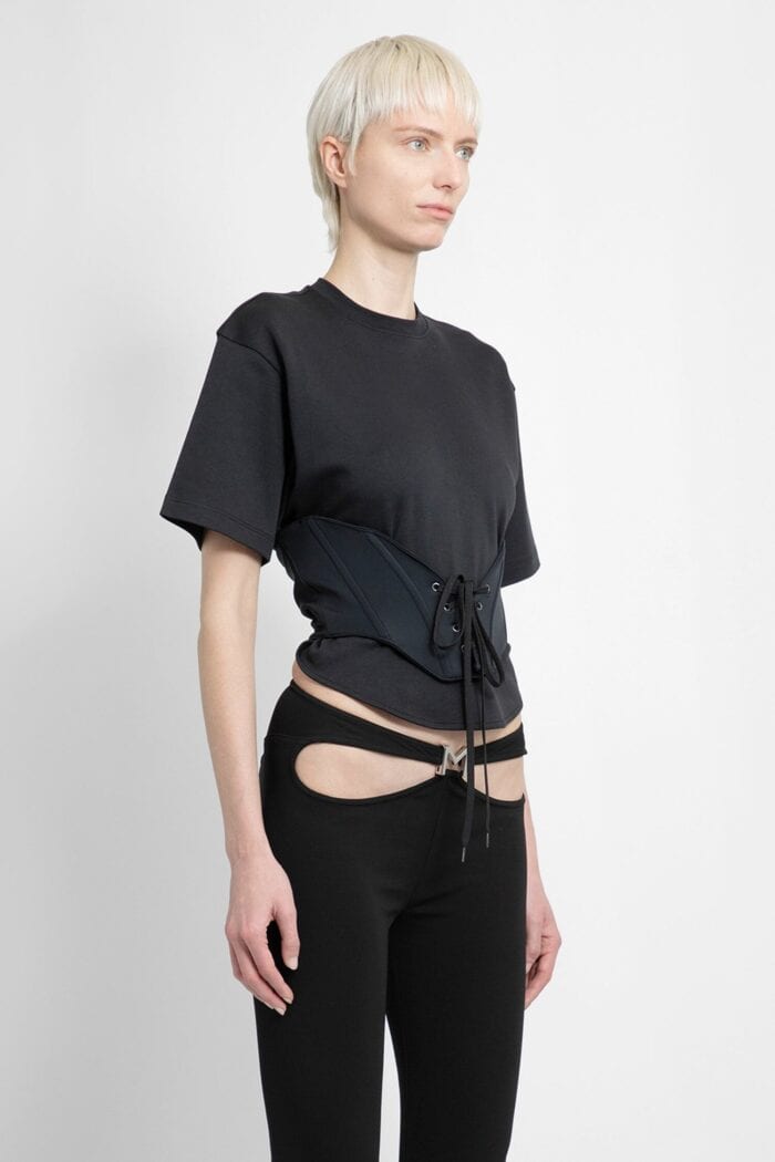 MUGLER Corset T-shirt