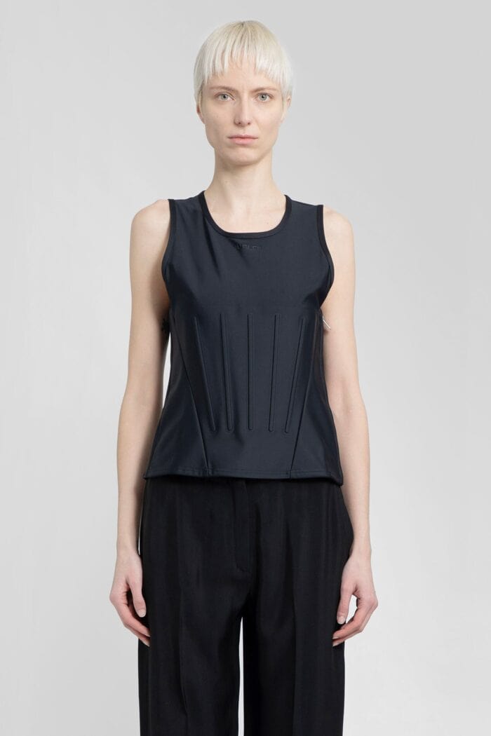 MUGLER Corseted Tank Top