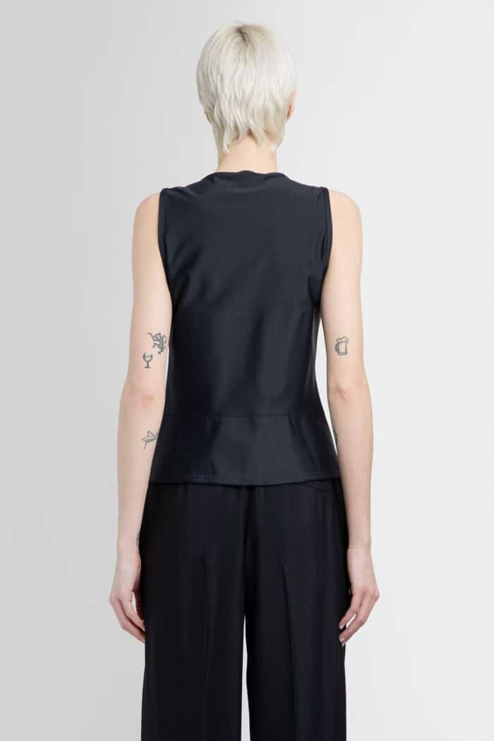 MUGLER Corseted Tank Top