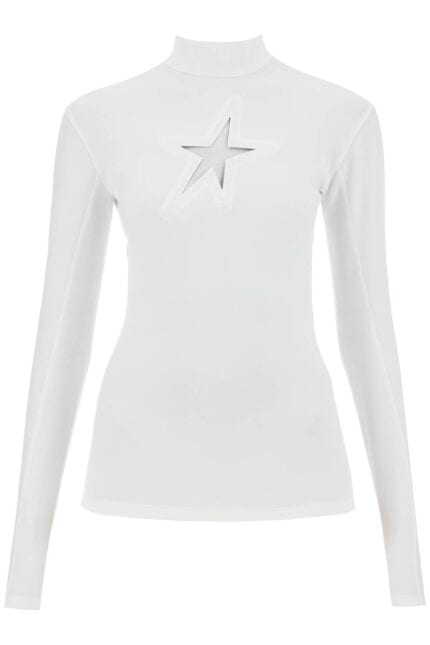 MUGLER Long-sleeved Star Top For