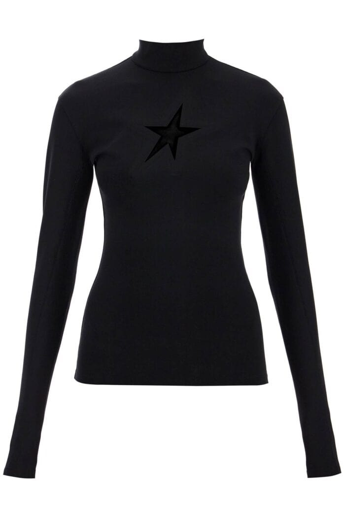 MUGLER Long-sleeved Star Top For