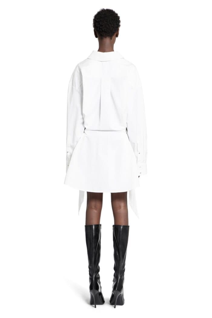 MUGLER Shirt Dress With Chain