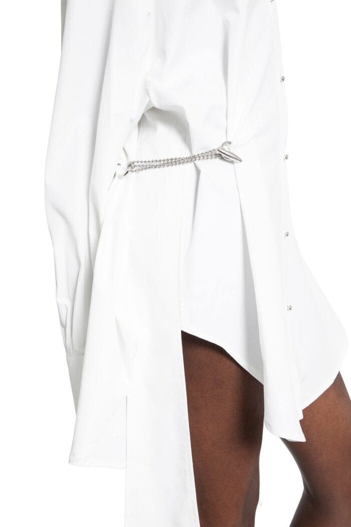 MUGLER Shirt Dress With Chain