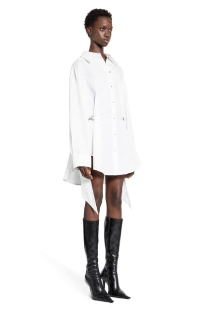 MUGLER Shirt Dress With Chain