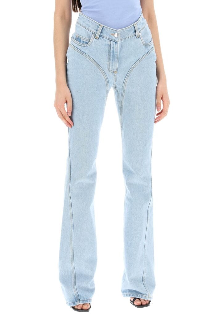 MUGLER Skinny Flared Jeans