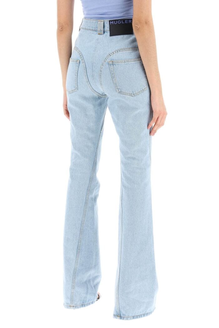 MUGLER Skinny Flared Jeans