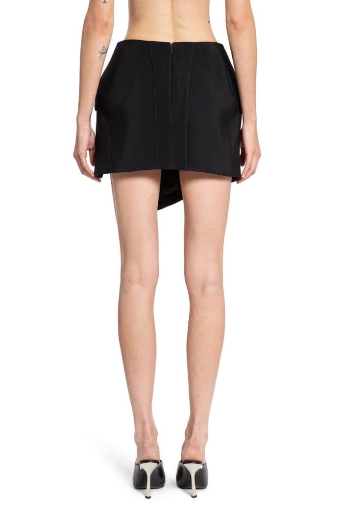 MUGLER Slitted Mini Skirt