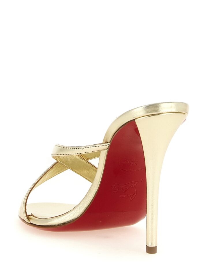 CHRISTIAN LOUBOUTIN 'Mulazee Cross' Mules
