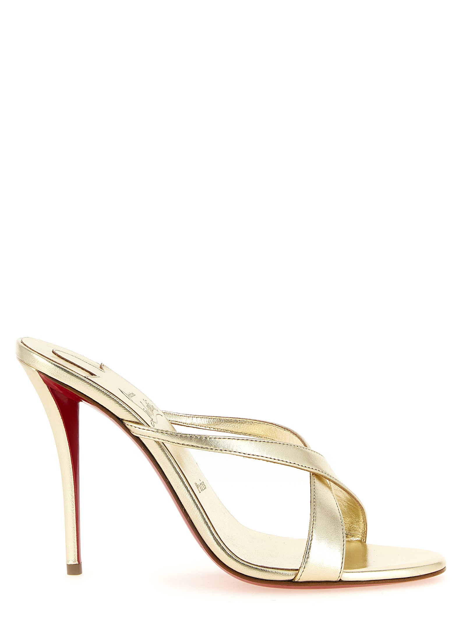 CHRISTIAN LOUBOUTIN 'Mulazee Cross' Mules