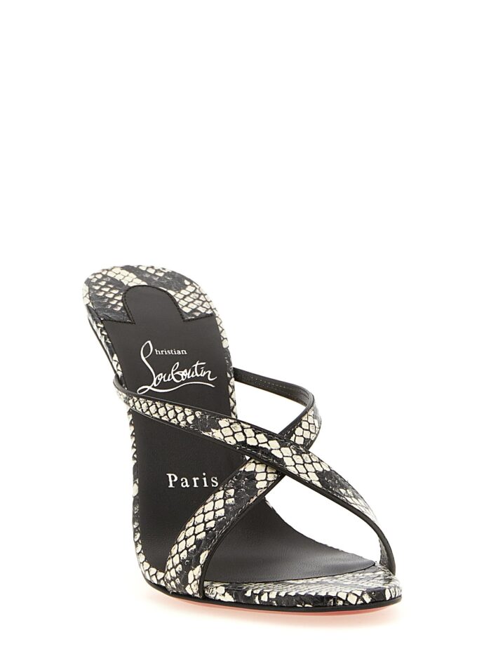 CHRISTIAN LOUBOUTIN 'Mulazee Cross' Sandals