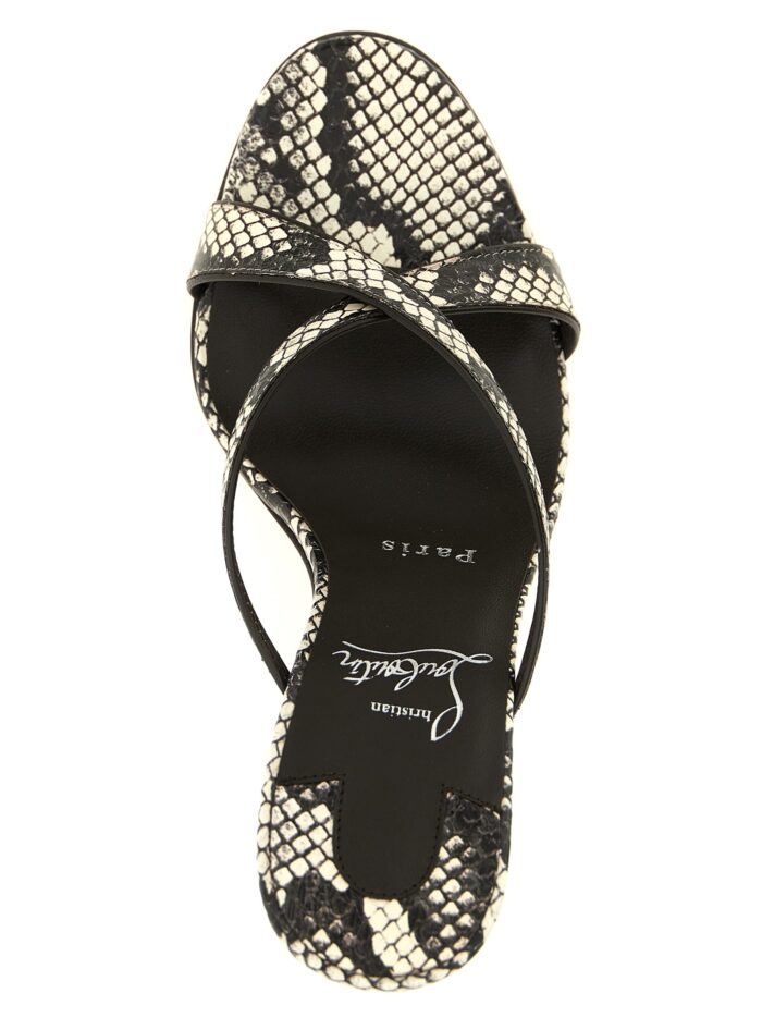 CHRISTIAN LOUBOUTIN 'Mulazee Cross' Sandals