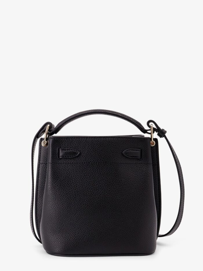 MULBERRY Islington Leather Bucket Bag With Logo