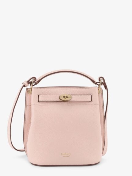 MULBERRY Leather Bucket Bag With Logo